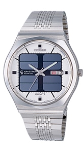 1976年 世界初のアナログ式光発電時計 クリストロンソーラーセル 商品画像