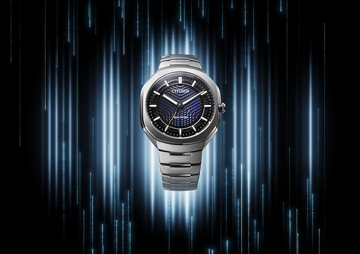 エコ・ドライブ50周年記念限定モデル Eco-Drive PHOTON キービジュアル