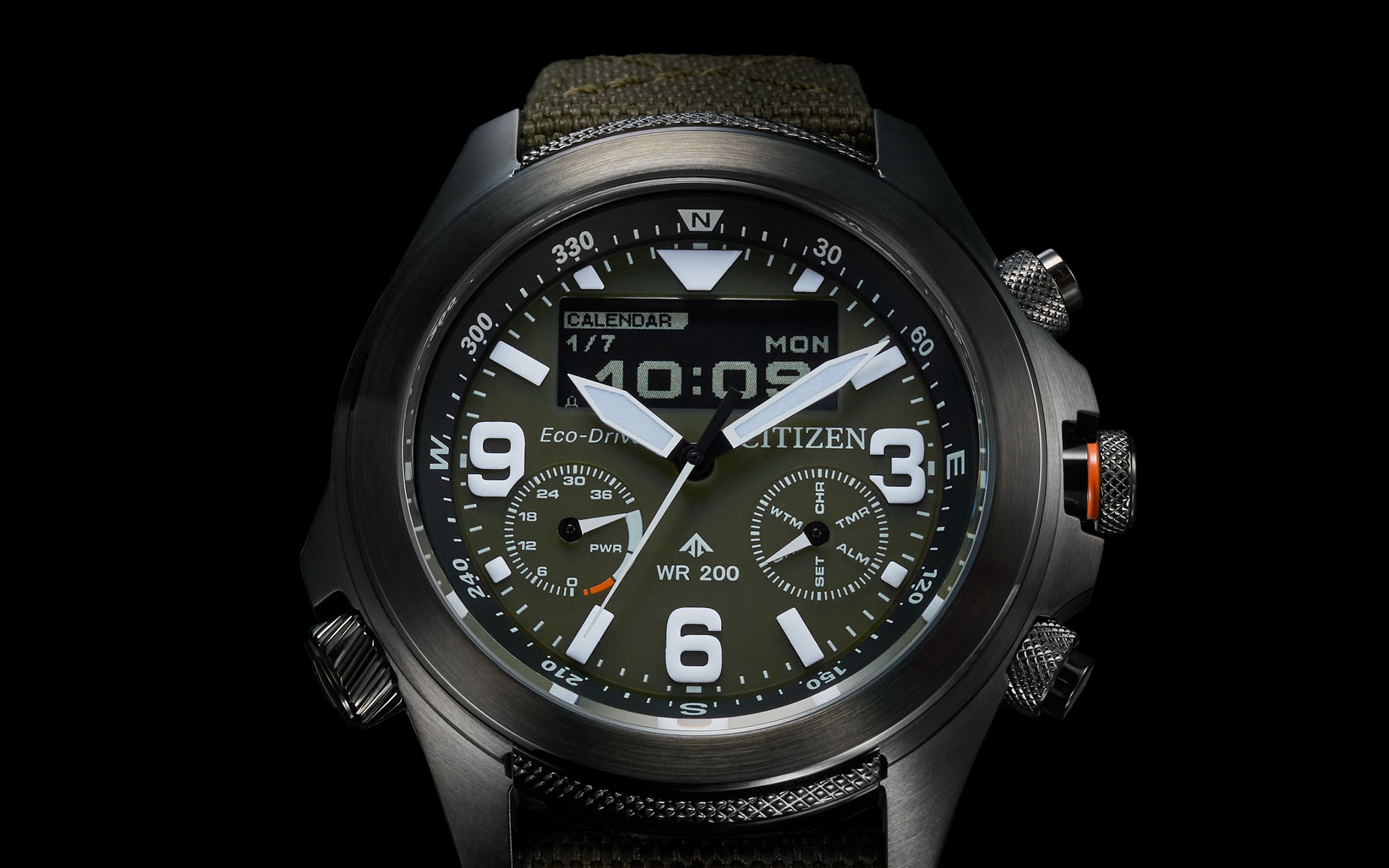 Eco-Drive COMBINATION WATCH