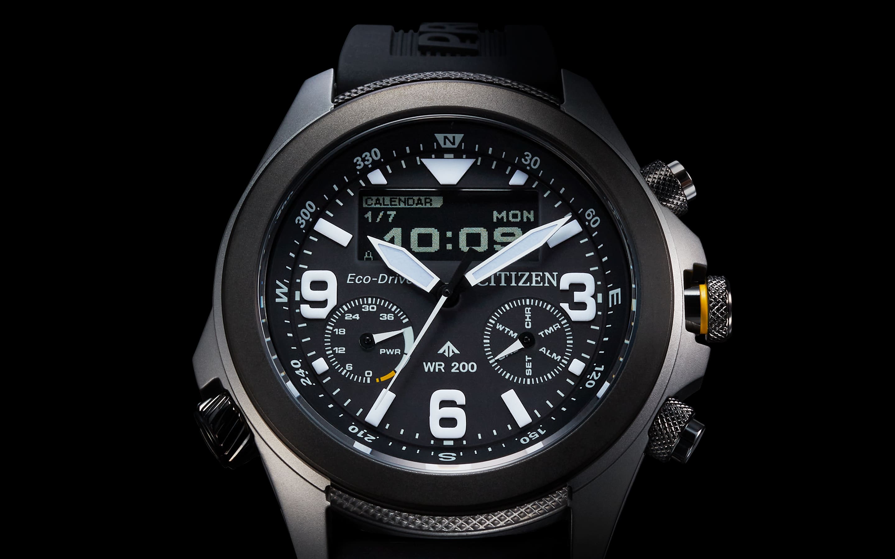 Eco-Drive COMBINATION WATCH