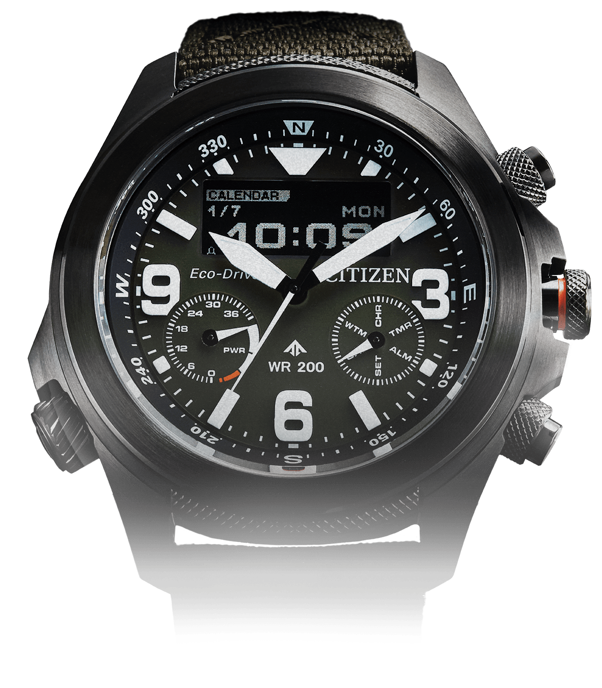 Eco-Drive COMBINATION WATCH