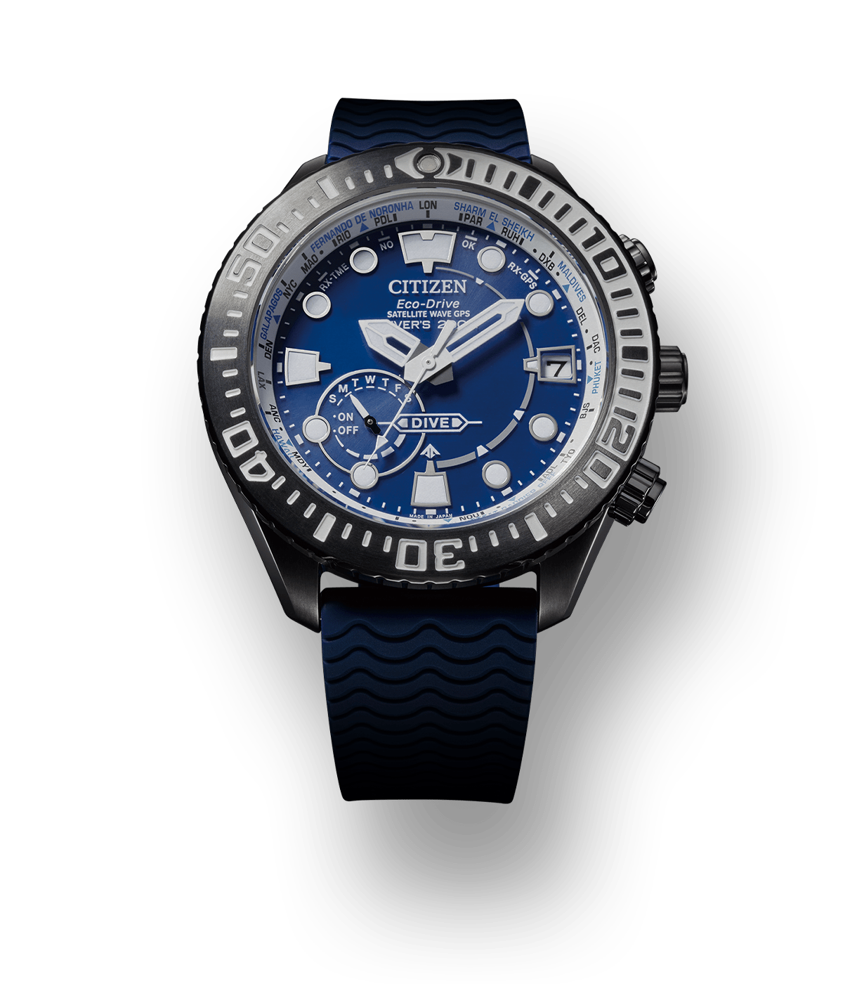 SATELLITE WAVE GPS DIVER 200m