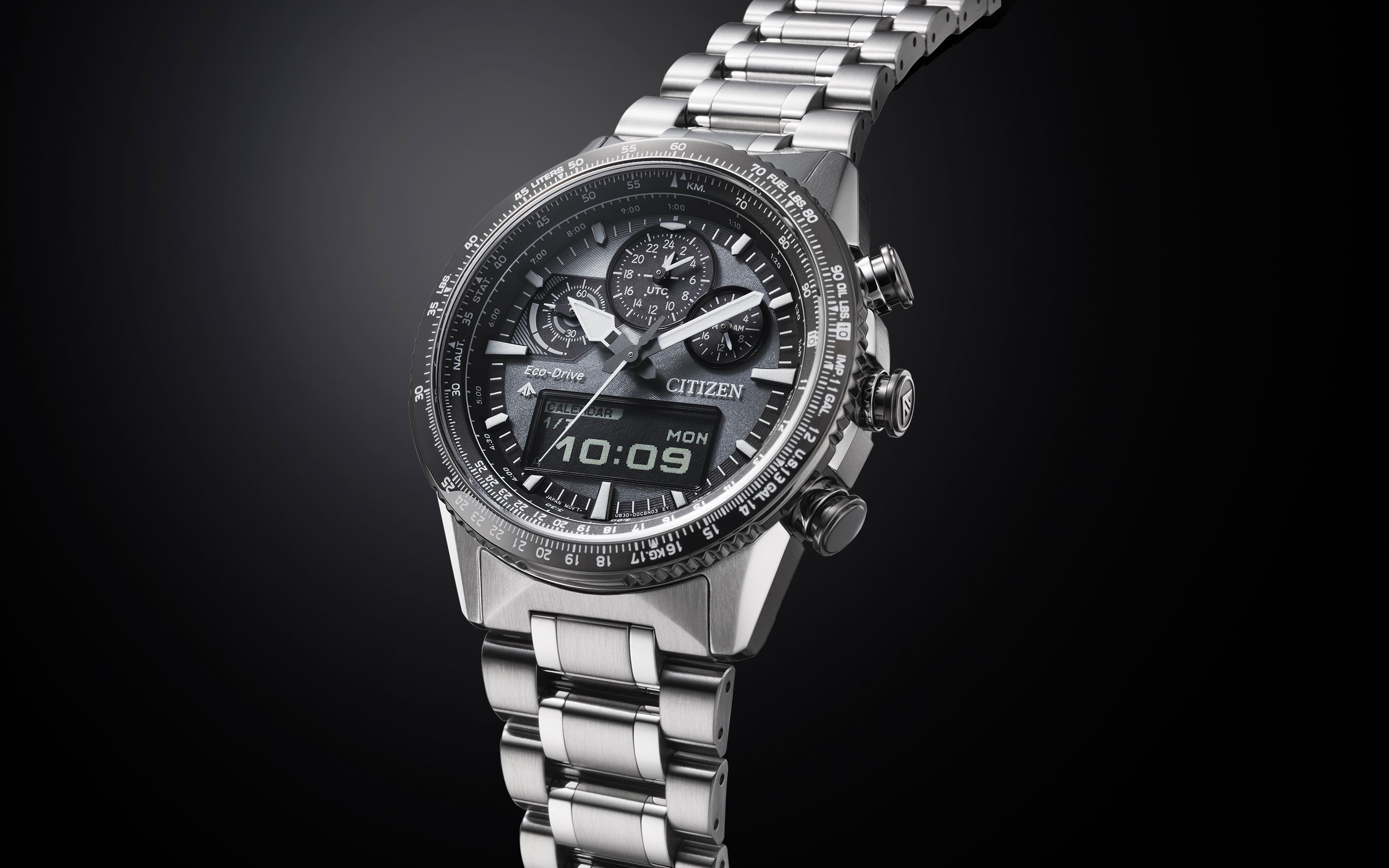 Eco-Drive COMBINATION WATCH