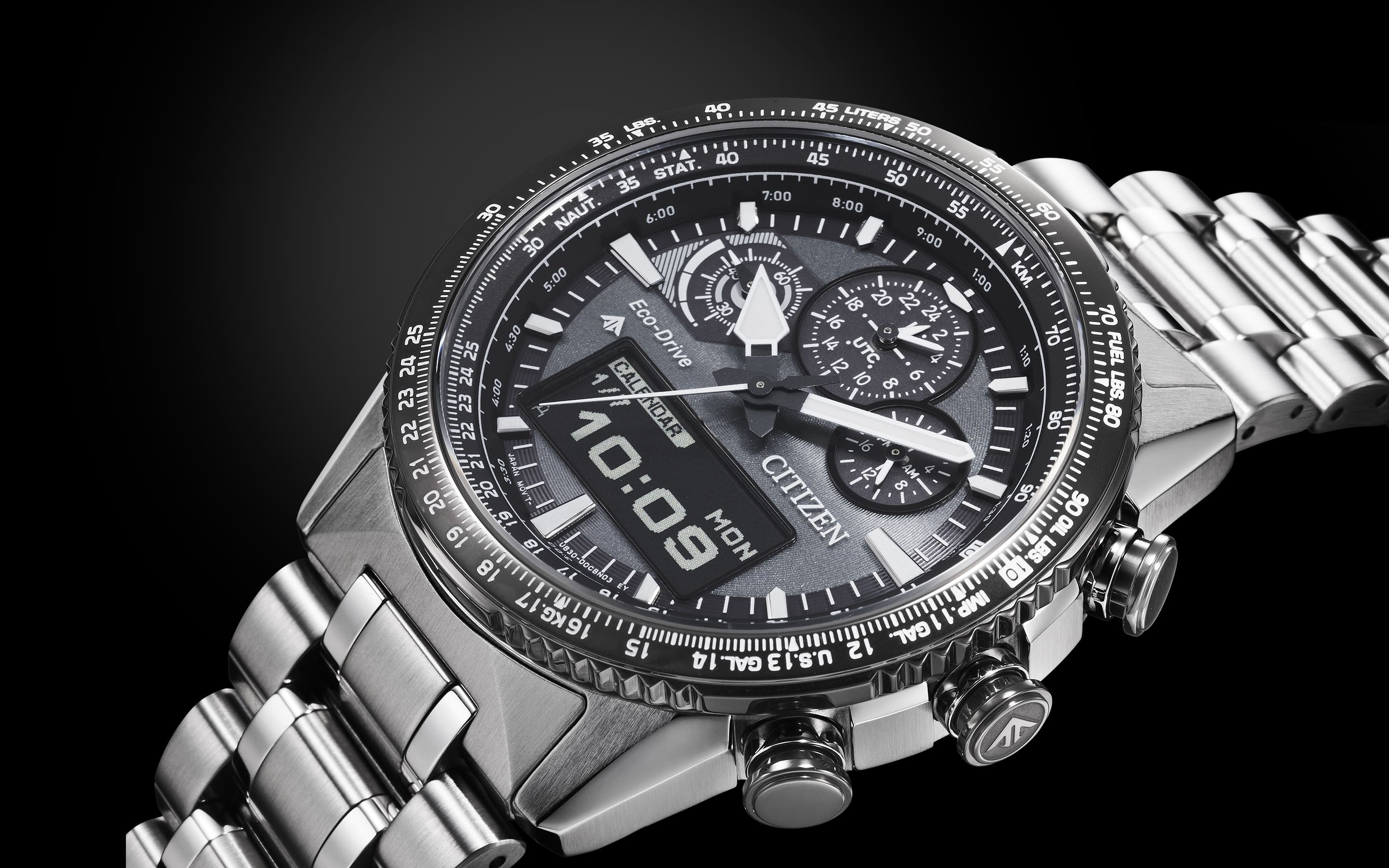 Eco-Drive COMBINATION WATCH
