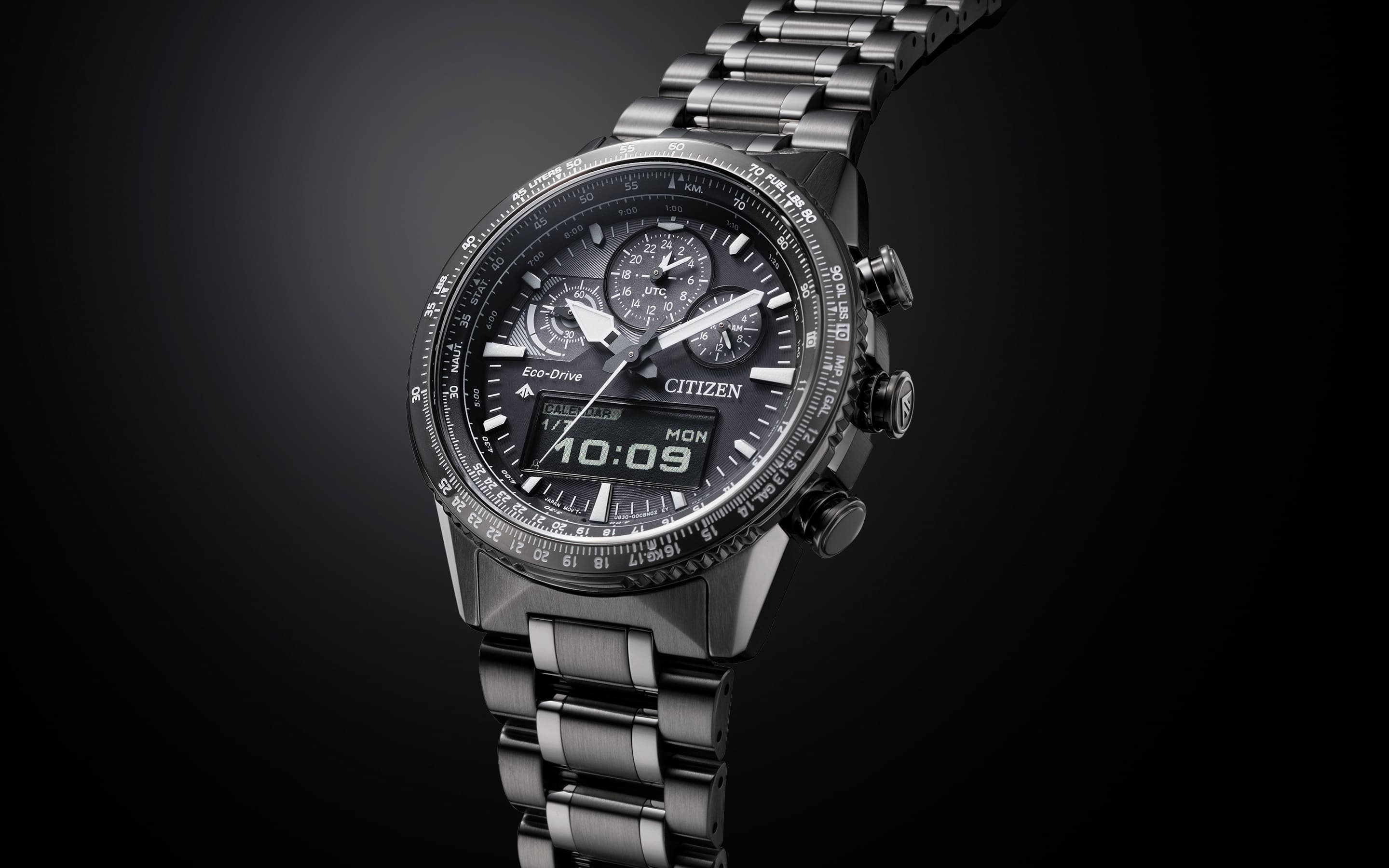 Eco-Drive COMBINATION WATCH