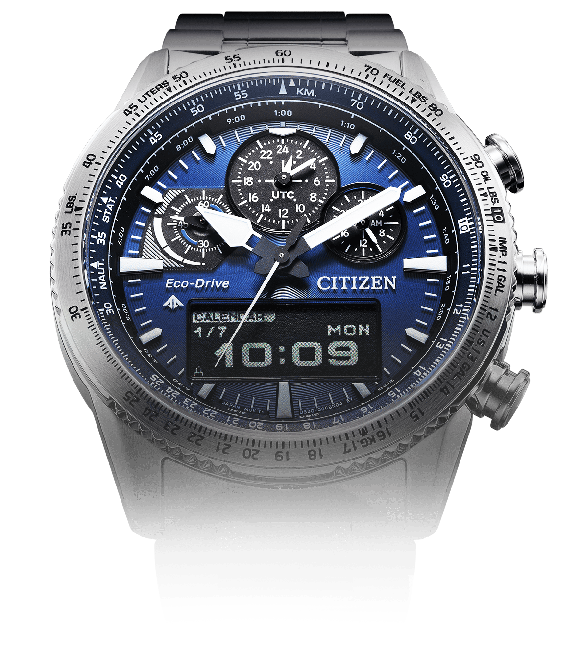 Eco-Drive COMBINATION WATCH