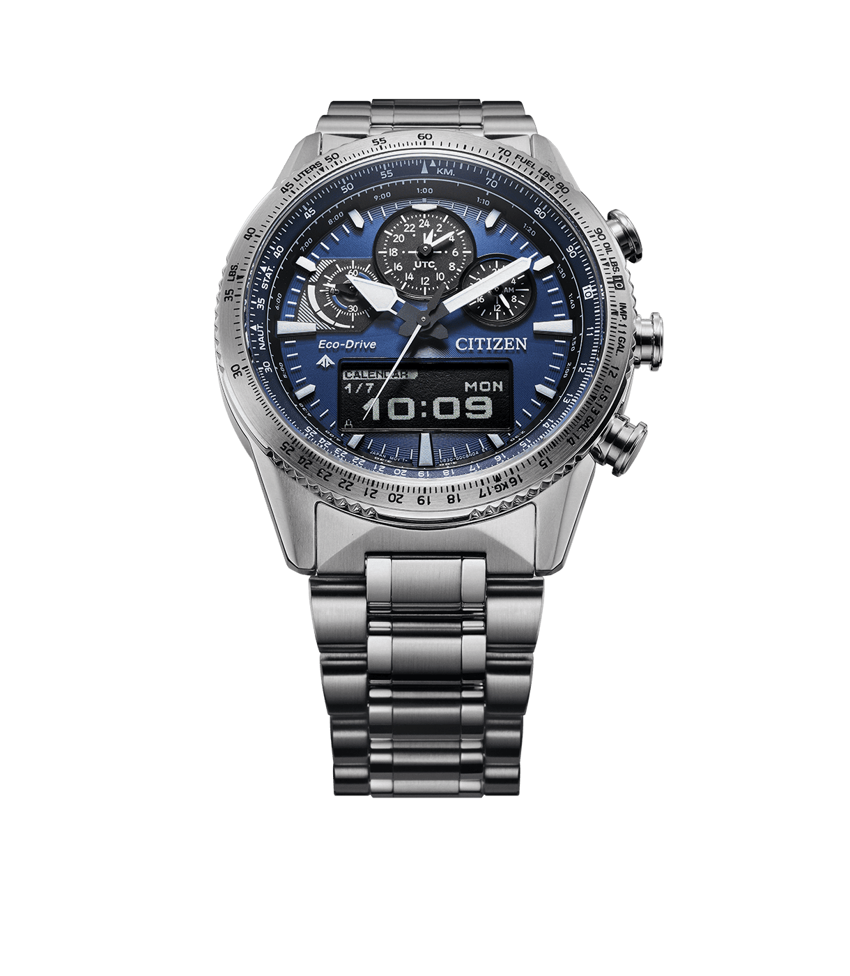 Eco-Drive COMBINATION WATCH