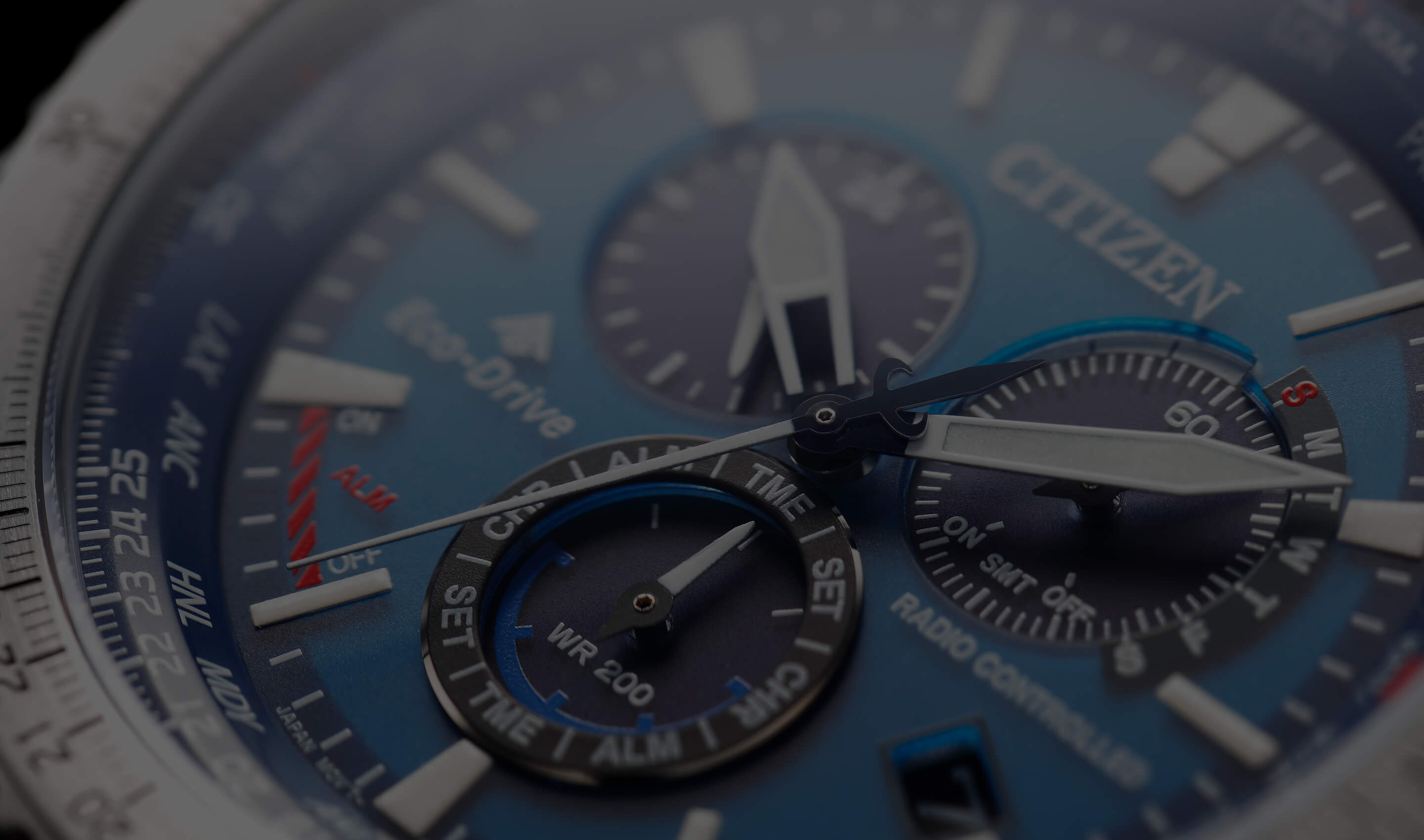 Eco-Drive GLOBAL RADIO-CONTROLLED