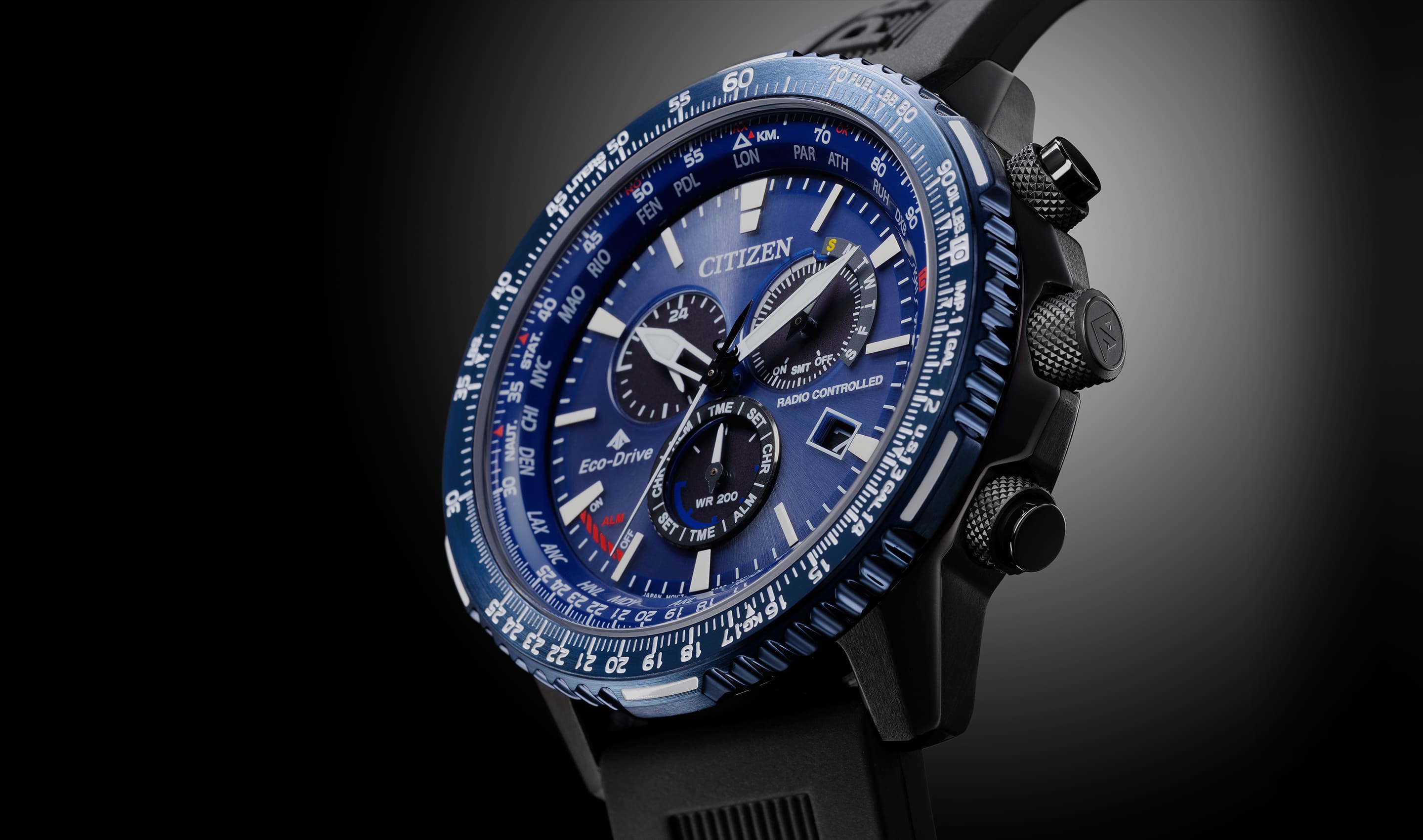 Eco-Drive GLOBAL RADIO-CONTROLLED