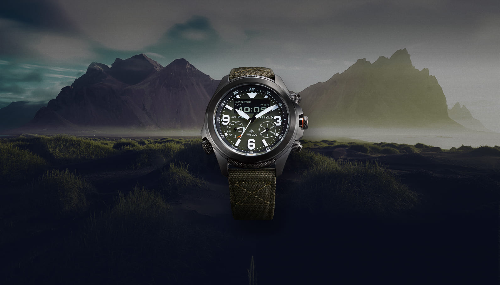 NEW PRODUCT 2024 Eco-Drive COMBINATION WATCH