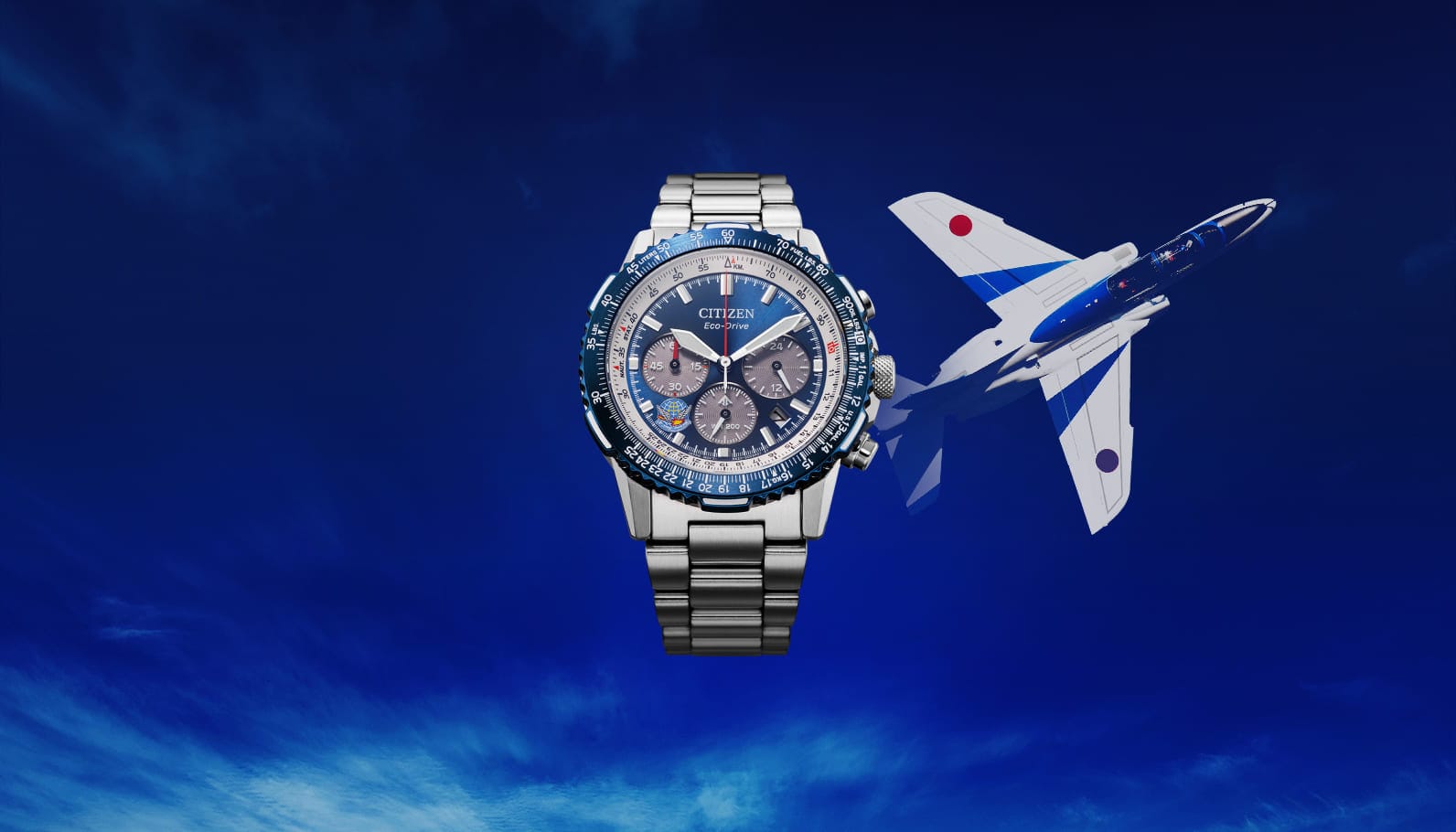 Eco-Drive BLUE IMPULSE LIMITED MODEL