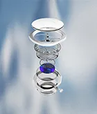 多層構造の文字板