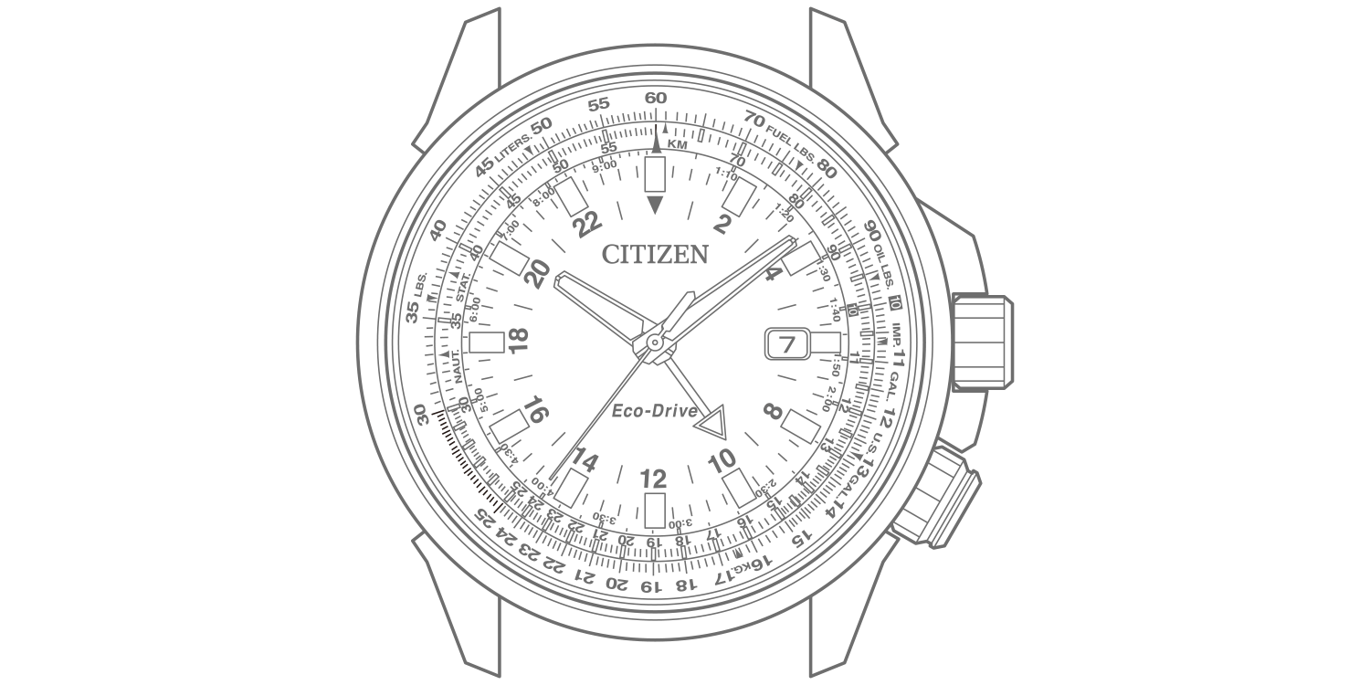 シチズンサポート Cal.B877 | シチズンウオッチ オフィシャルサイト