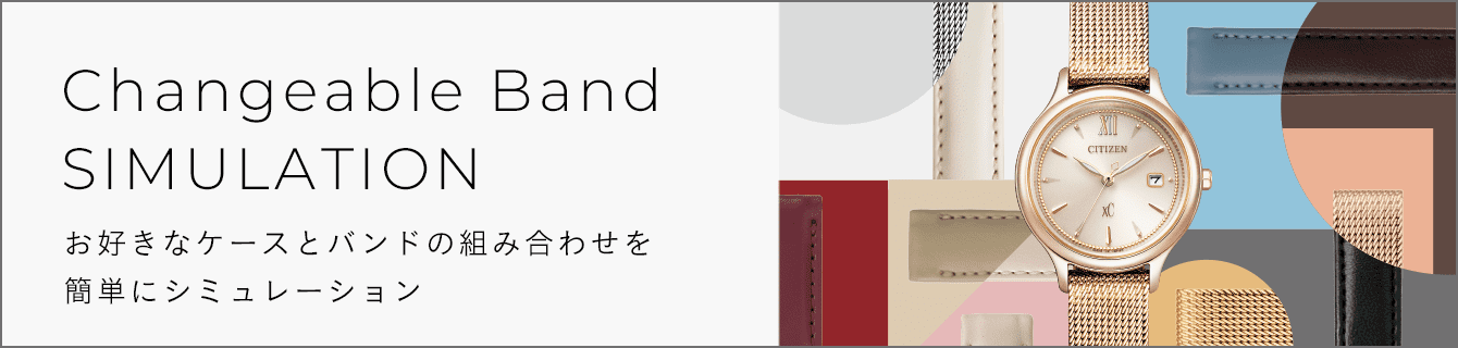 Changeable Band Simulation お好きなケースとバンドの組み合わせを簡単にシミュレーション